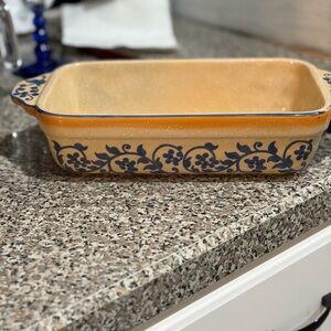 Lidia Handpainted Loaf Dish